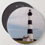 Bodie Island Leuchtturm Button (Vorne & Hinten)