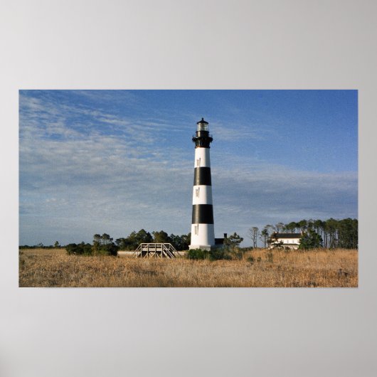 Bodie Island Leuchtturm Poster (Vorne)