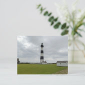 Bodie Island Leuchtturm Postkarte (Stehend Vorderseite)