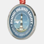 Bodie Island Light Ornament Aus Metall (Links)