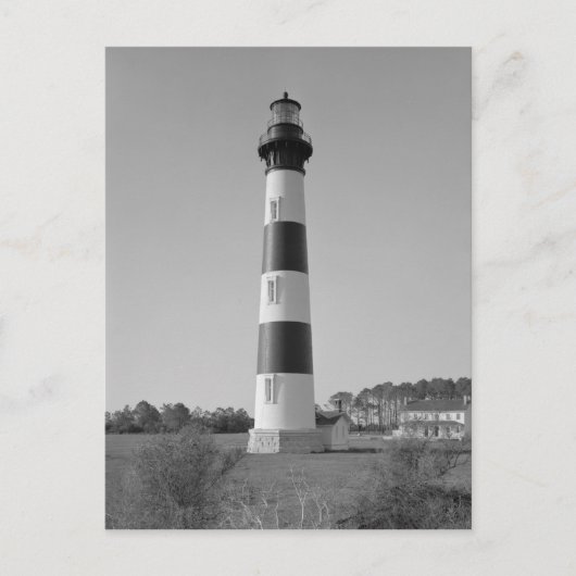 Bodie Island Light Station Postkarte (Vorderseite)