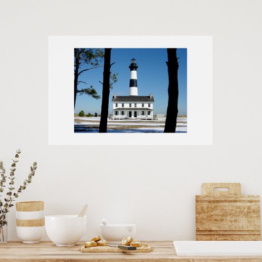 Bodie Island Lighthouse 3 Poster (Küche)