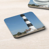 Bodie Island Lighthouse Außenbanks NC-Untersetzer Untersetzer (Linke Seite)
