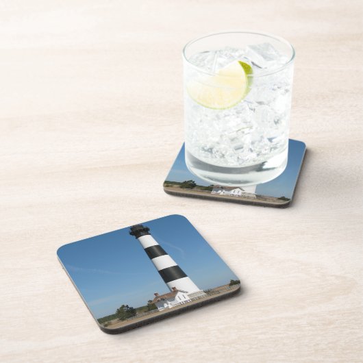 Bodie Island Lighthouse Außenbanks NC-Untersetzer Untersetzer (Rechte Seite)