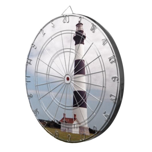 Bodie Island Lighthouse Dartscheibe (Vorderseite rechts)