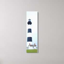 Bodie Island Lighthouse Exterior Vertikale Leinwan Leinwanddruck