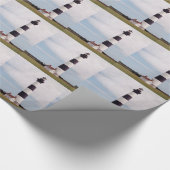 Bodie Island Lighthouse Geschenkpapier (Ecke)