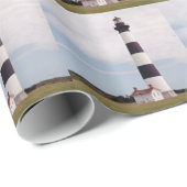 Bodie Island Lighthouse Geschenkpapier (Rolleneckpunkt)