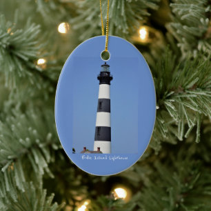 Bodie Island Lighthouse Keramik Ornament