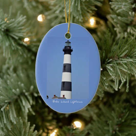 Bodie Island Lighthouse Keramik Ornament (Baum)