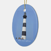 Bodie Island Lighthouse Keramik Ornament (Links)