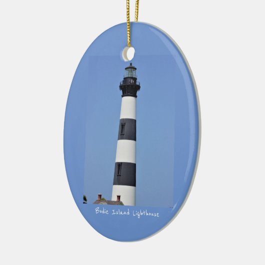 Bodie Island Lighthouse Keramik Ornament (Links)