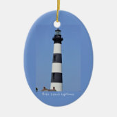 Bodie Island Lighthouse Keramik Ornament (Vorne)