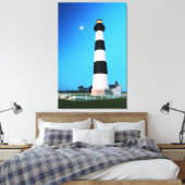 Bodie Island Lighthouse Leinwanddruck (Insitu (Schlafzimmer))