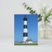 Bodie Island Lighthouse, Nags Head North Carolina Postkarte (Stehend Vorderseite)