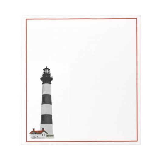 Bodie Island Lighthouse Notizblock (Vorderseite)