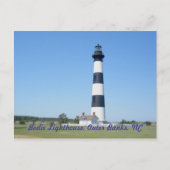 Bodie Island Lighthouse OBX North Carolina Postkarte (Vorderseite)
