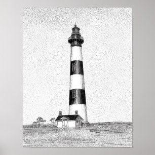 Bodie Island Lighthouse Poster