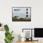 BODIE ISLAND LIGHTHOUSE-POSTER POSTER (Heimbüro)