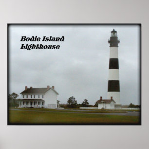 BODIE ISLAND LIGHTHOUSE-POSTER POSTER