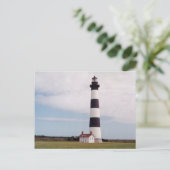 Bodie Island Lighthouse Postkarte (Stehend Vorderseite)