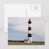 Bodie Island Lighthouse Postkarte (Vorne/Hinten)