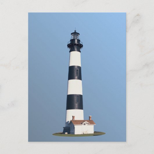 Bodie Island Lighthouse Postkarte (Vorderseite)