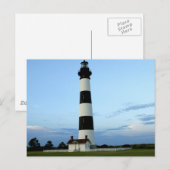 Bodie Island Lighthouse Postkarte (Vorne/Hinten)