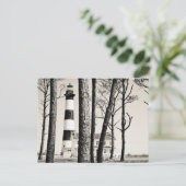 Bodie Island Lighthouse. Postkarte (Stehend Vorderseite)