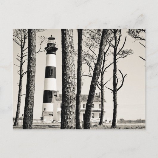 Bodie Island Lighthouse. Postkarte (Vorderseite)