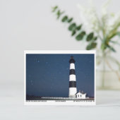 Bodie Island Lighthouse. Postkarte (Stehend Vorderseite)