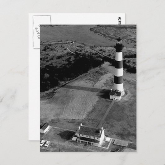 Bodie Island Lighthouse Postkarte (Vorne/Hinten)