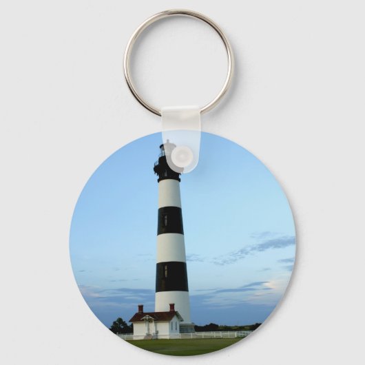 Bodie Island Lighthouse Schlüsselanhänger (Vorderseite)
