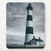 Bodie Island Lighthouse Schwarzweiß Mousepad (Vorne)