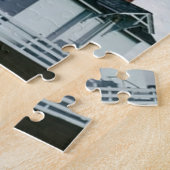 Bodie Island Lighthouse Schwarzweiß Puzzle (Seite)