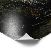 Bodie Island Lighthouse with Egret Fotodruck (Ecke)