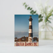 Bodie Island NC Postkarte (Stehend Vorderseite)
