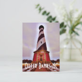 Bodie Island NC Postkarte (Stehend Vorderseite)