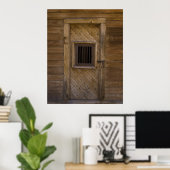 Bodie Jailhouse Door Poster (Heimbüro)
