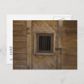 Bodie Jailhouse Door Postkarte (Vorne/Hinten)