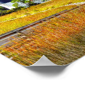 Bodie Lighthouse Äußere Banken Nord Carolina Art Poster (Ecke)