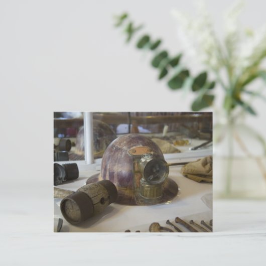 Bodie Miner's Helmet Postkarte (Stehend Vorderseite)