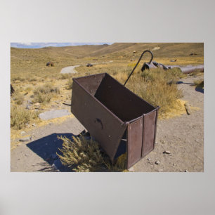 Bodie Mining Cart Poster