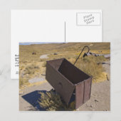 Bodie Mining Cart Postkarte (Vorne/Hinten)