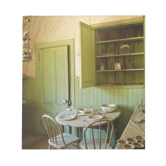 Bodie Staat Historic Park, Kalifornien, USA Notizblock (Vorderseite)