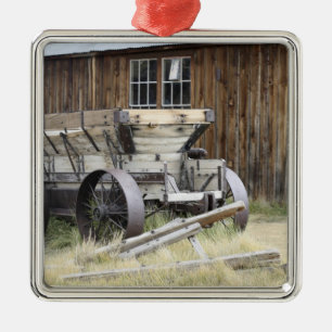 Bodie-Staats-historischer Park, CA Silbernes Ornament