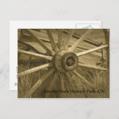 Bodie Wagon Wheel 2 Postkarte (Vorne/Hinten)