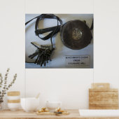 Bodie Watchmans Uhr und Schlüssel Poster (Küche)
