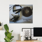 Bodie Watchmans Uhr und Schlüssel Poster (Heimbüro)