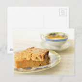 Boding - Traditionelles belgisches Dessert Postkarte (Vorne/Hinten)